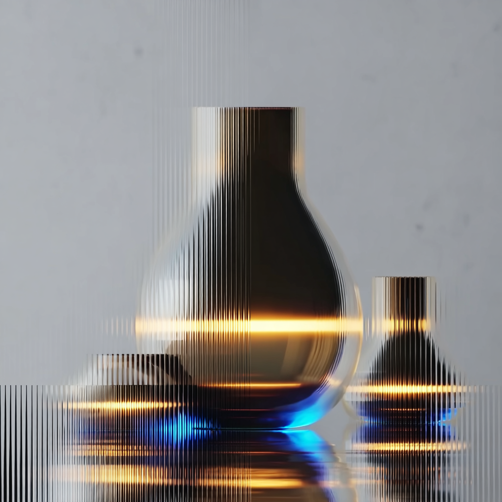 Modern 3D design showcase